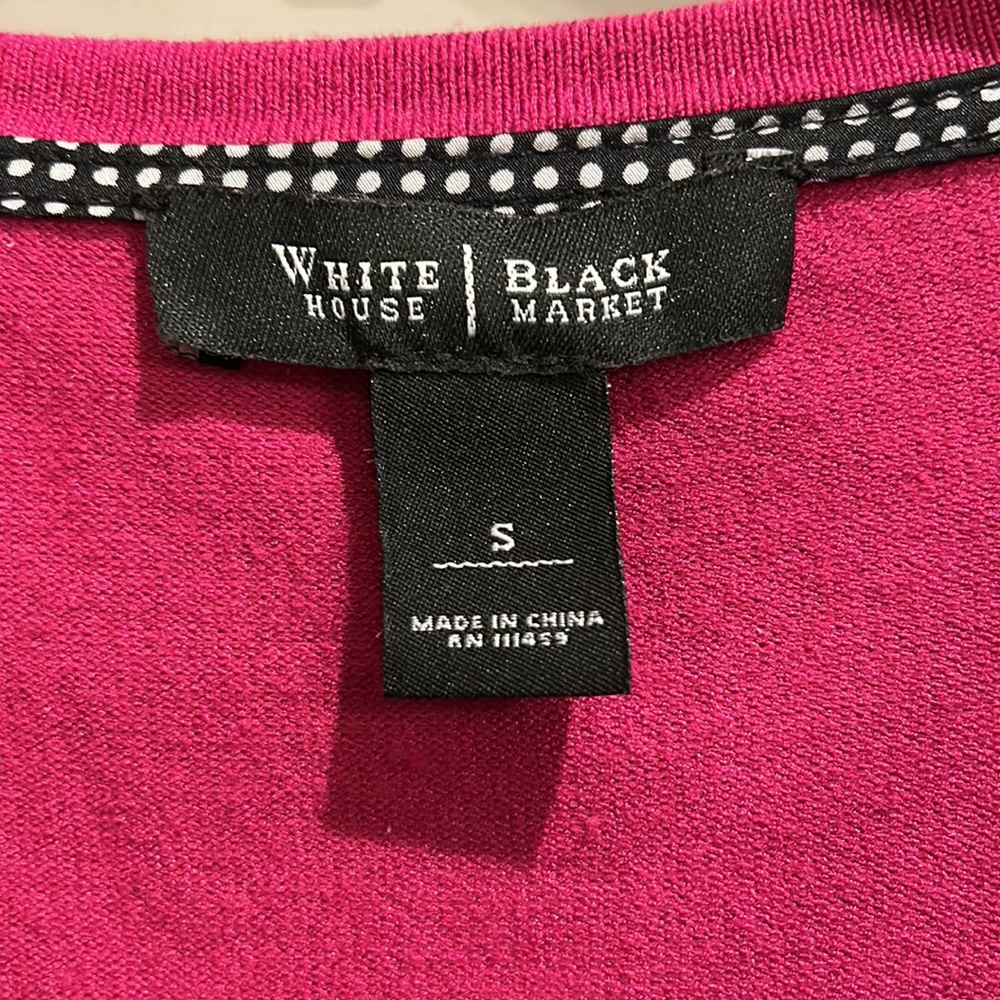 WHBM like new bustier Sz 8  and 3/4 length sweater, Sz S. - Picture 5 of 12
